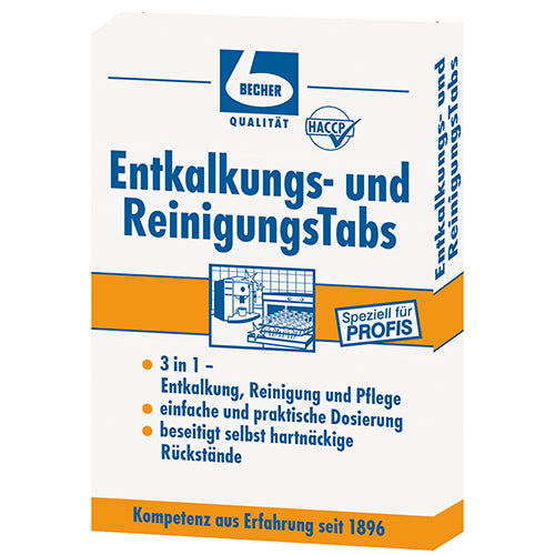 Dr. Becher 10x Entkalkungs- und ReinigungsTabs, Inhalt: 8Stk.