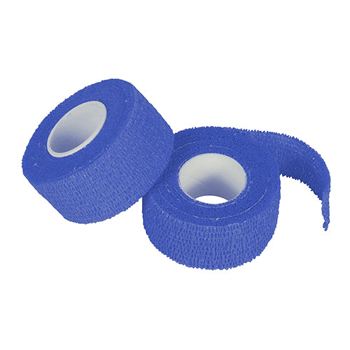 Papstar 12x 9 Rollen Pflaster, selbsthaftend 5 m x 2,5 cm blau