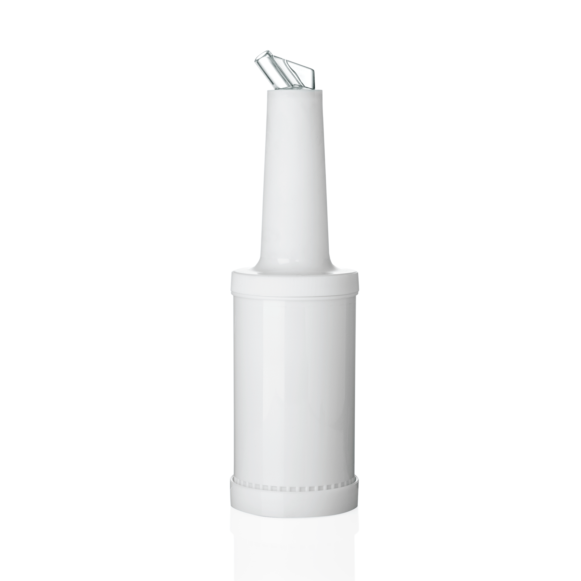 WAS Germany Dosier- und Vorratsflasche Speed Bottle, Polypropylen, Weiß, Inhalt: 0,85L, Durchmesser: 9cm (9994005)