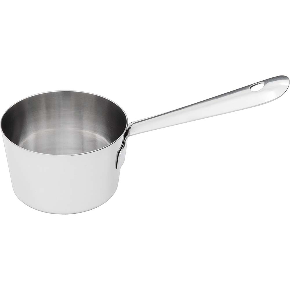Stalgast Mini-Stielkasserole, Edelstahl, Inhalt: 130ml, Durchmesser: 68mm, Höhe: 43mm
