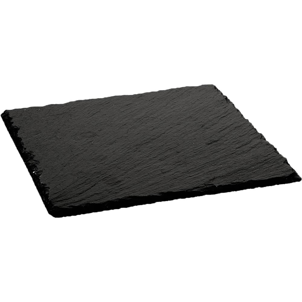 Stalgast Schieferplatte, Schiefer, Grau, Quadratisch, 300x300x5mm