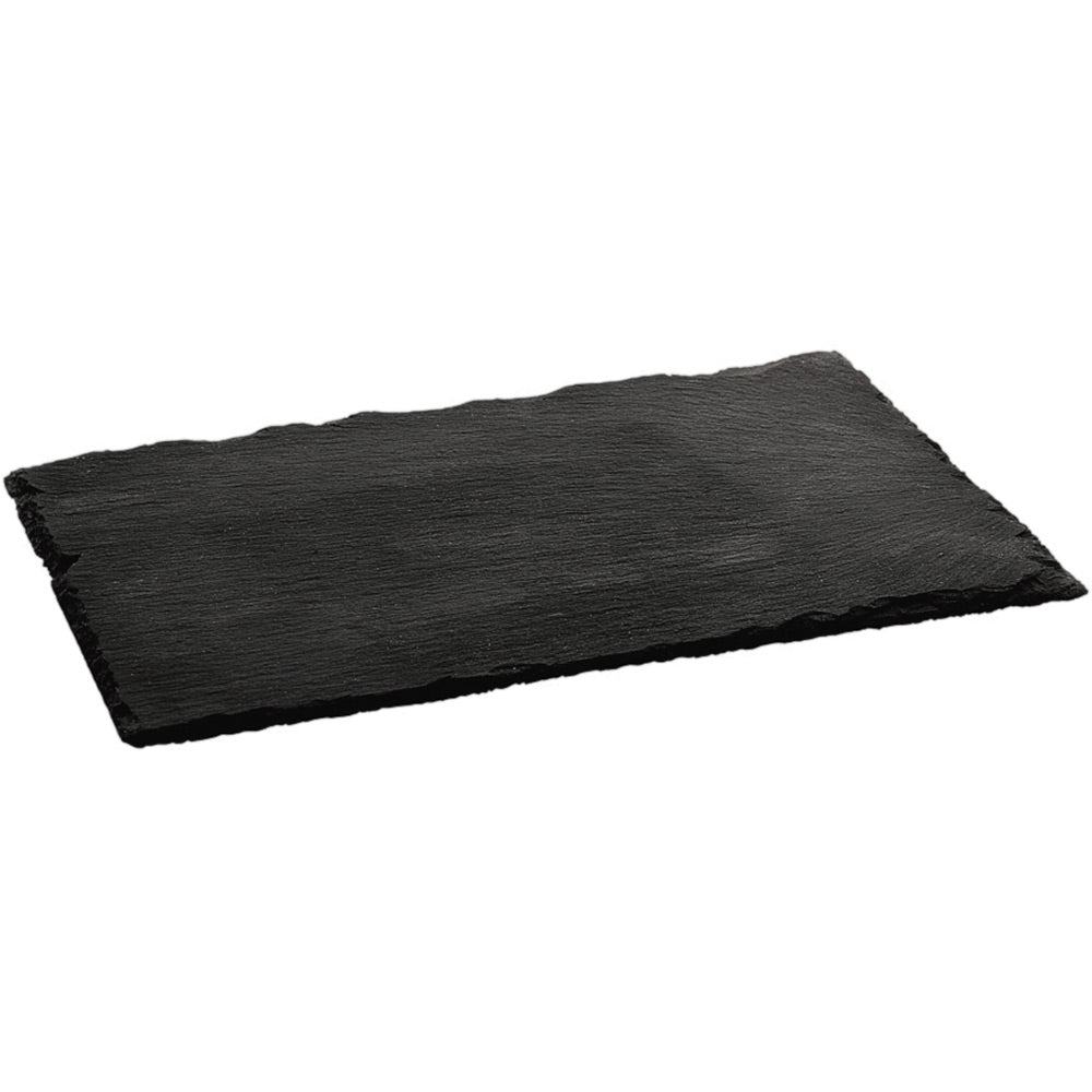 Stalgast Schieferplatte, Schiefer, Grau, Rechteckig, 400x250x5mm