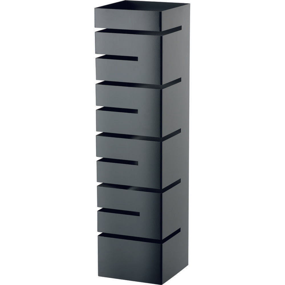 Stalgast Buffet-Ständer hoch, Einschübe winklig, 150x150x570 mm (BxTxH), schwarz