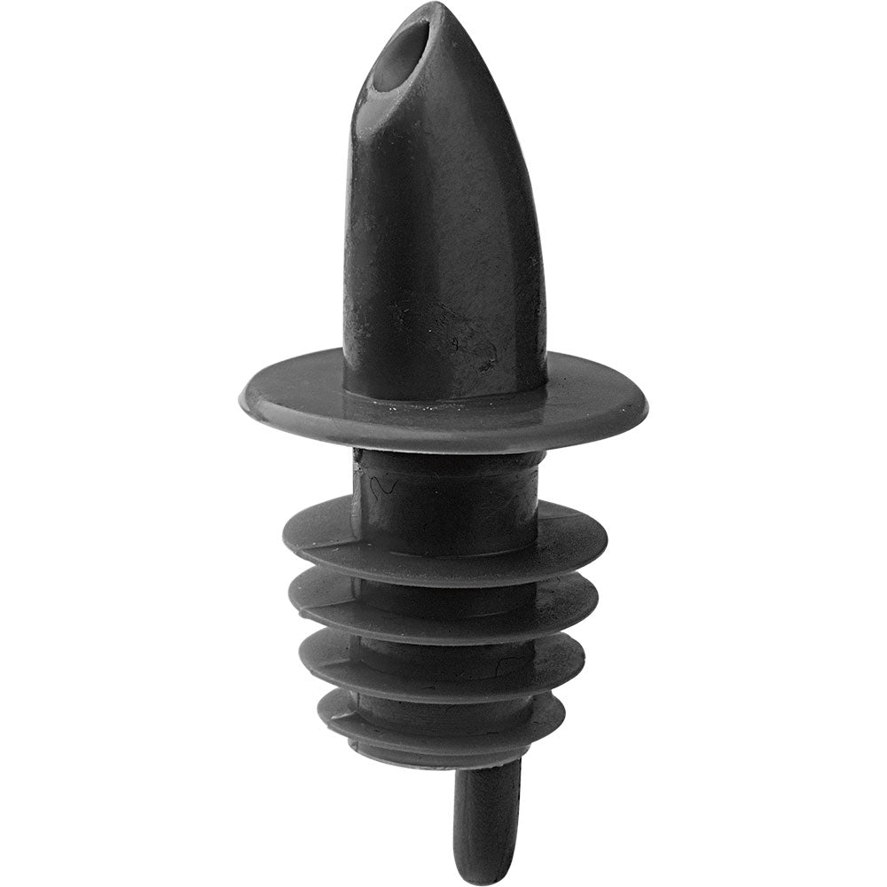 Stalgast 12x Universalausgießer, Kunststoff, Schwarz, Länge: 65mm