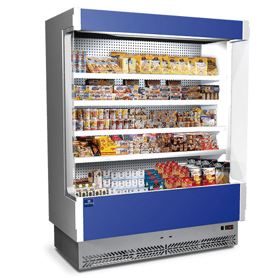 Mastro Wandkühlregal 1330 mm mit 4 Regalböden, +3°/+5°C - Milchprodukte