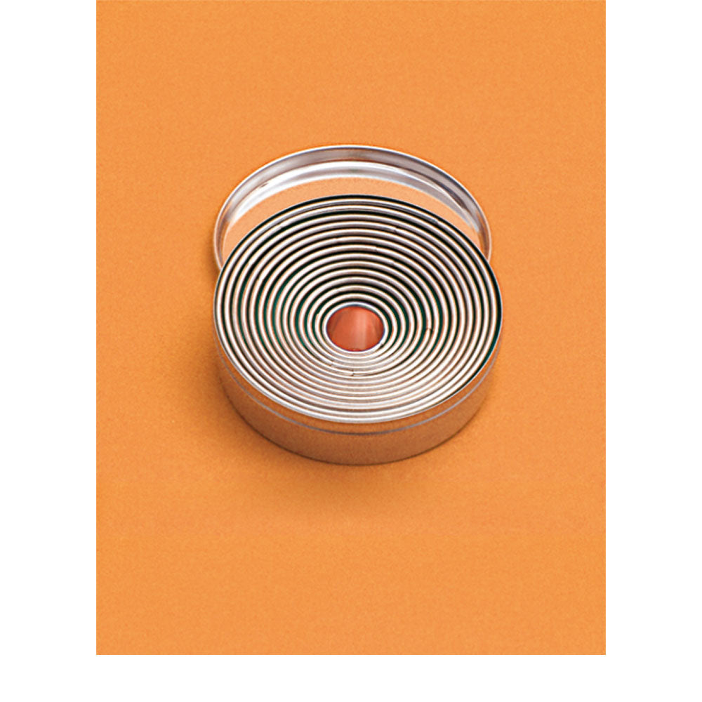 Stalgast Ausstechsatz, rund, glatt, Ø 3,4 bis 9 cm