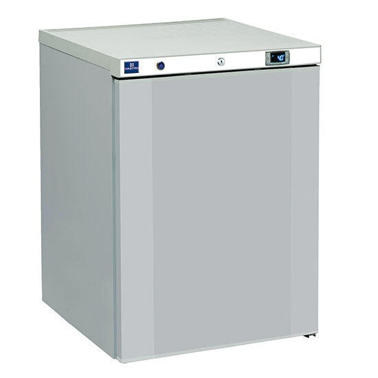 Mastro Unterbautiefkühlschrank in Edelstahl, 200 Liter, -18°/-23°C