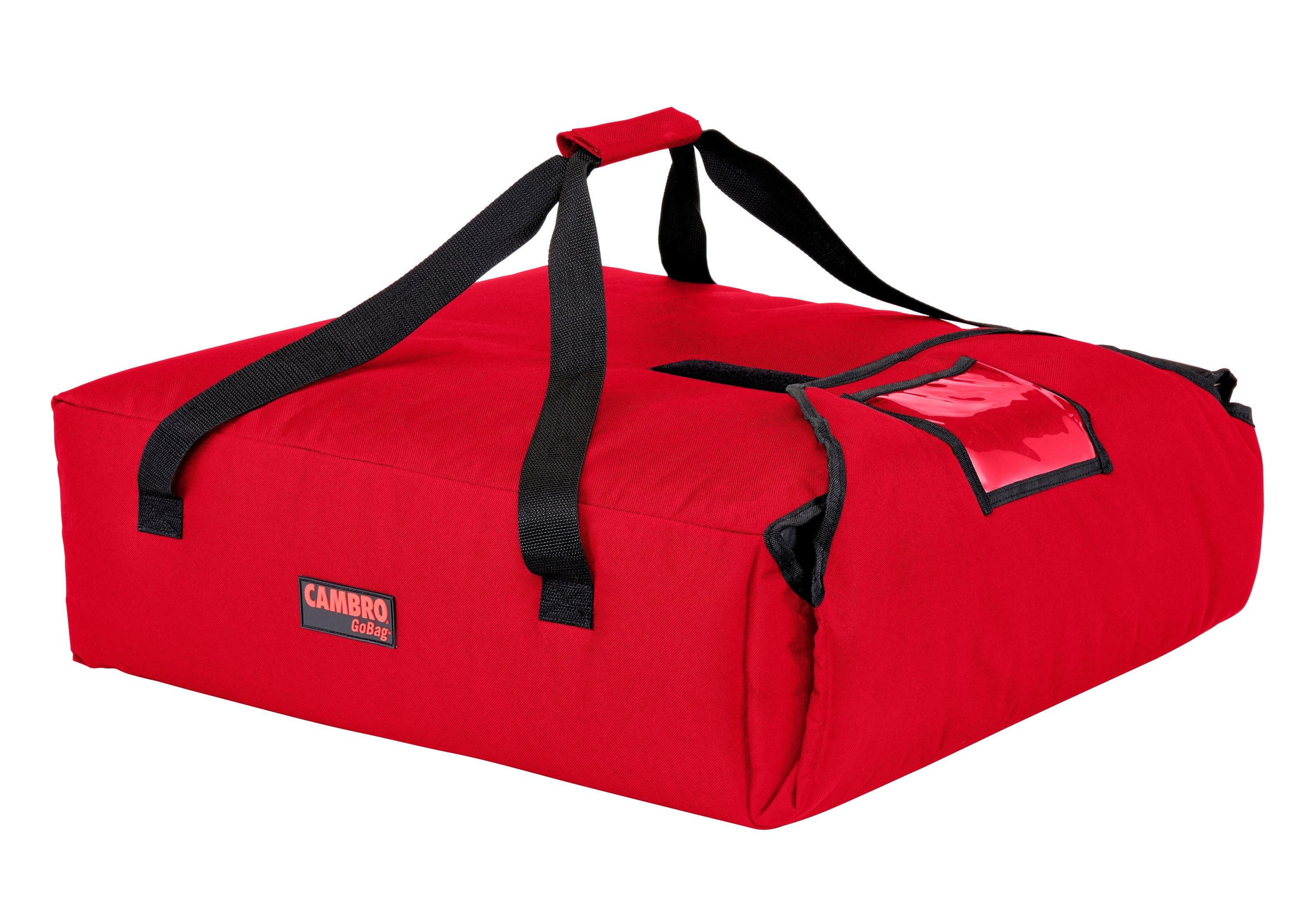 Cambro GoBag® Bietet Platz für zwei 51 cm oder drei 45,7 cm große Pizzakartons, ABM: 53 x 55 x 68,58 cm, 1 Stück im Karton - GBP220521
