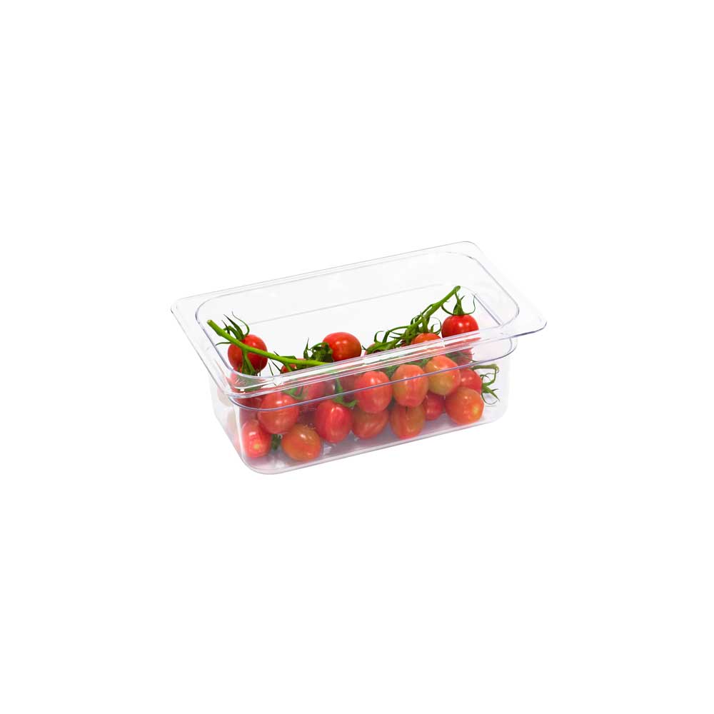 Stalgast Gastronormbehälter, Serie STANDARD, Polycarbonat, GN 1/4 (150 mm)