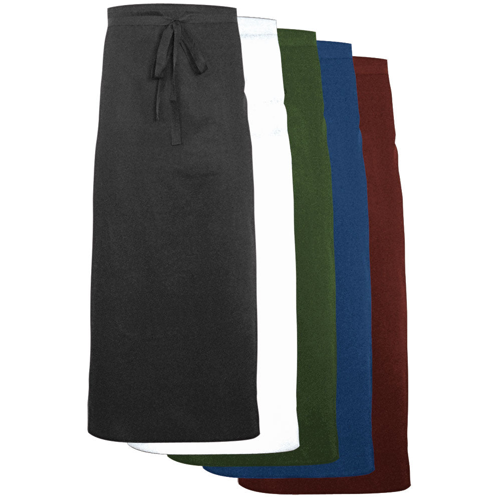 Nino Cucino Bistroschürze (Mit Tasche), Baumwolle und Polyester, Bordeauxrot, Länge: 1000mm