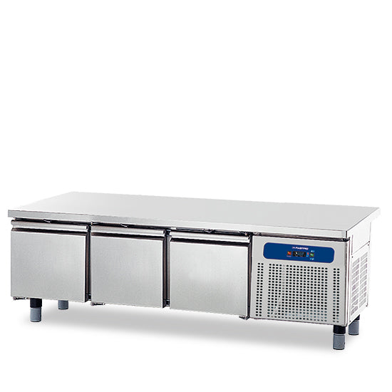 Mastro Kühlunterbau mit 3 Schubladen 1/1 für Kochgeräte 900er, B=1600 mm
