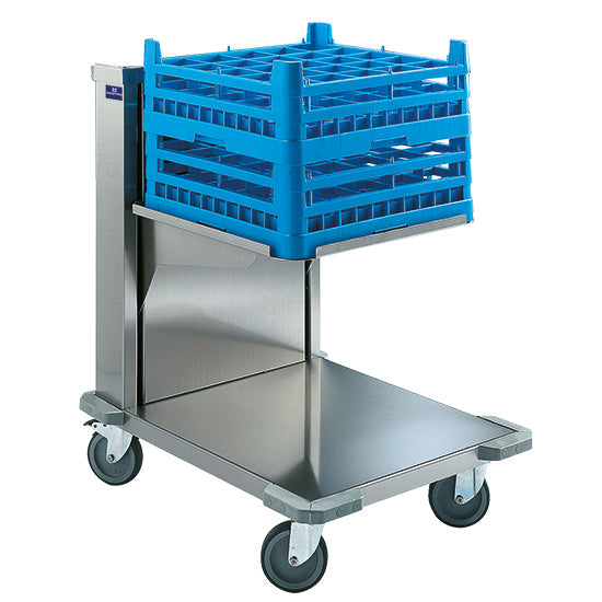 Mastro Transportwagen aus Edelstahl für Körbe 500x500 mm
