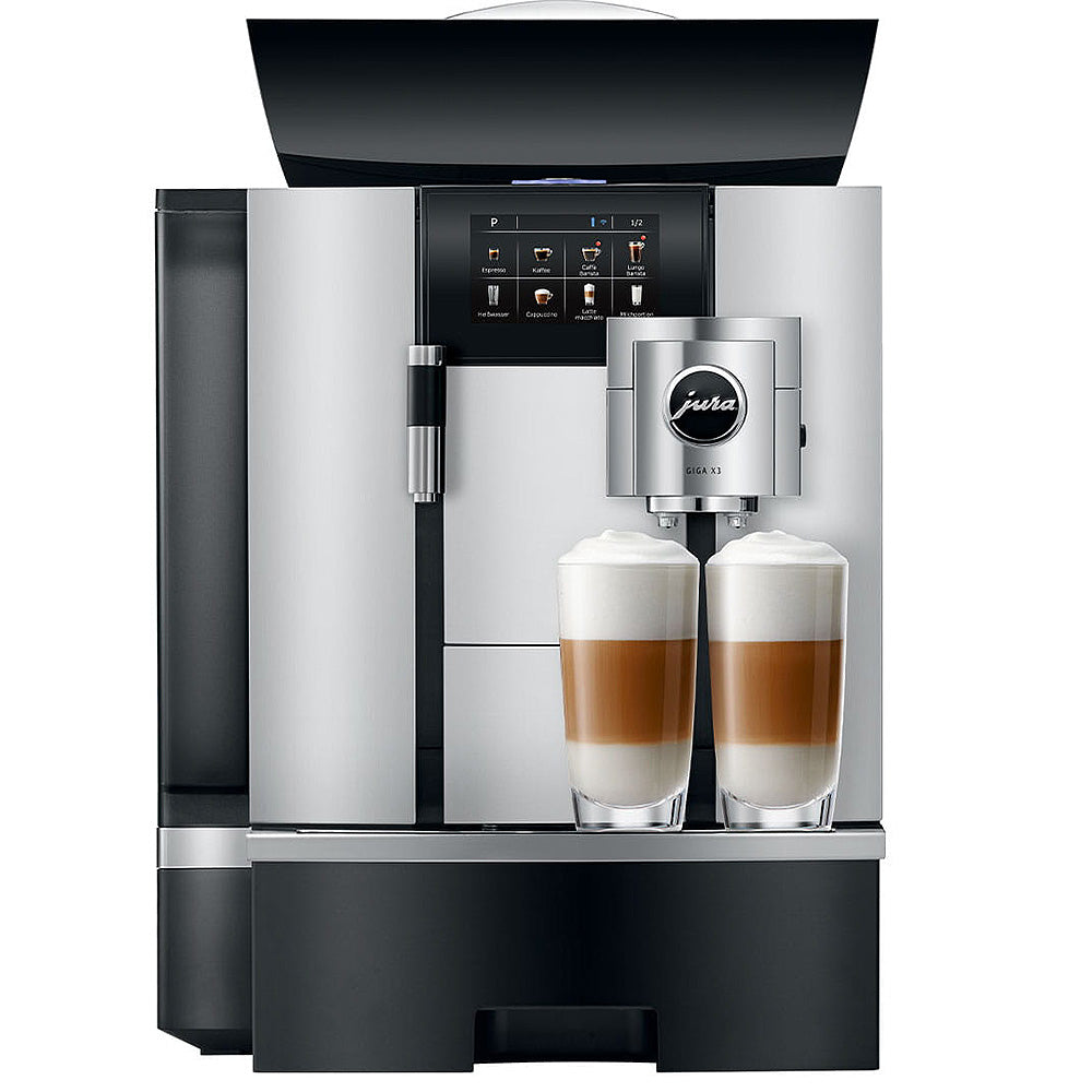 Jura Giga X3  (Tankversion) Chrom, Kaffeevollautomat, bis zu 150 Tassen pro Tag