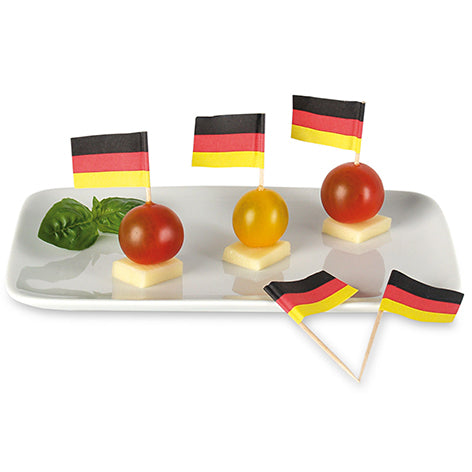 Kögler 3.750x Deko-Picker "Flagge, Deutschland", 15x 250 Stk./Schaukart.