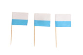 Kögler 3.750x Deko-Picker "Flagge, blau/weiß", 15x 250 Stk./Schaukart.