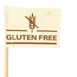 Kögler 3.750x Deko-Picker "Flagge, Gluten Free", 15x 250 Stk./Schaukart.