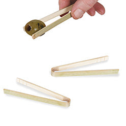 Kögler 160x Bambus-Fingerfood-Zange, 8x 20 Stk./Schaukart.