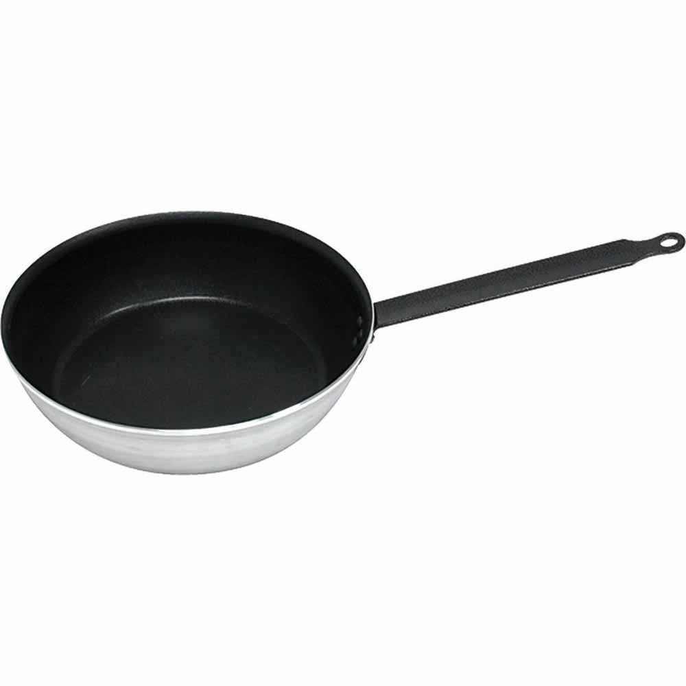 Stalgast Bratpfanne (Tief), Aluminium, Schwarz und Silber, Durchmesser: 280mm