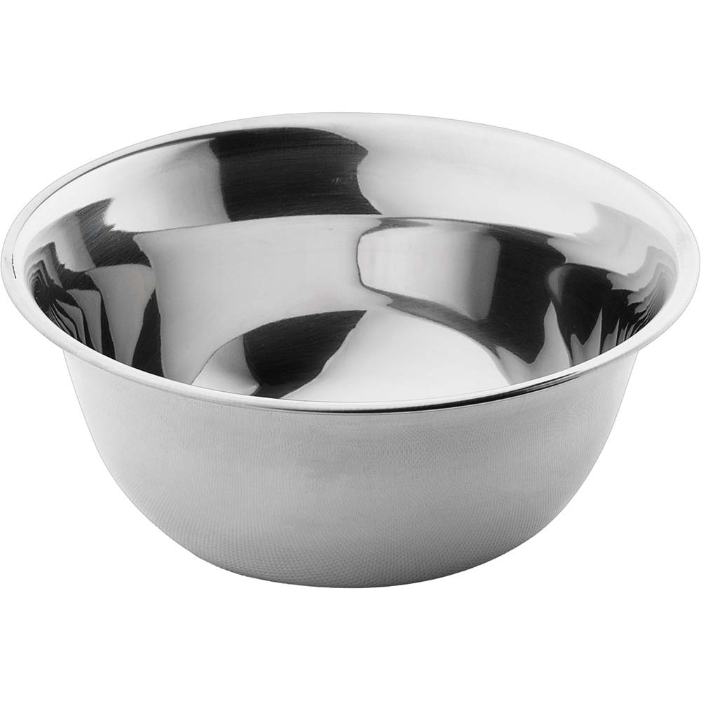 Stalgast Küchenschüssel, Edelstahl, Inhalt: 8L, Durchmesser: 360mm, Höhe: 130mm