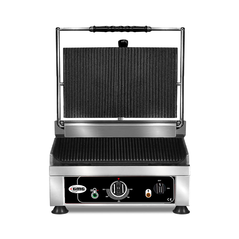 GMG Kontaktgrill, 2,5kW, oben/unten gerillt, 410x500x300mm (KG2735E)