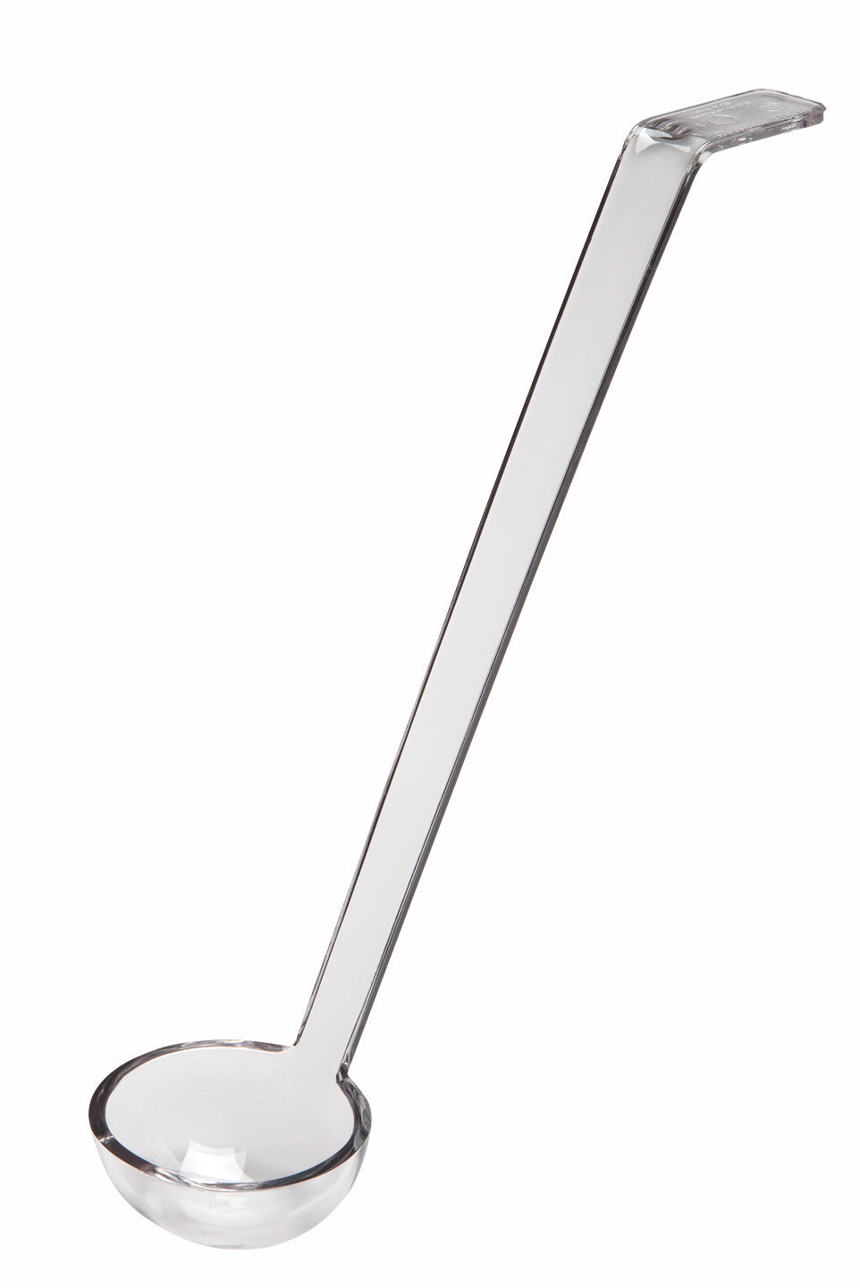 Cambro Camwear® Polycarbonat Schöpflöffel 26,8 cm, 30ml Schöpflöffelinhalt, Durchsichtig, 12 Stück im Karton - LD105135