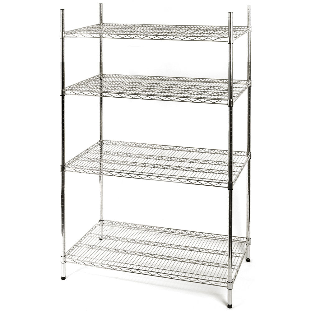 Stalgast Lagerregal, Chromstahl, Silber, Traglast: 200kg, 1525x610x1800mm