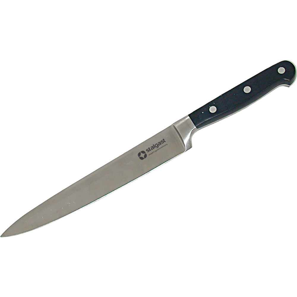 Stalgast Fleischmesser, Edelstahl, Schwarz, Klingenlänge: 130mm
