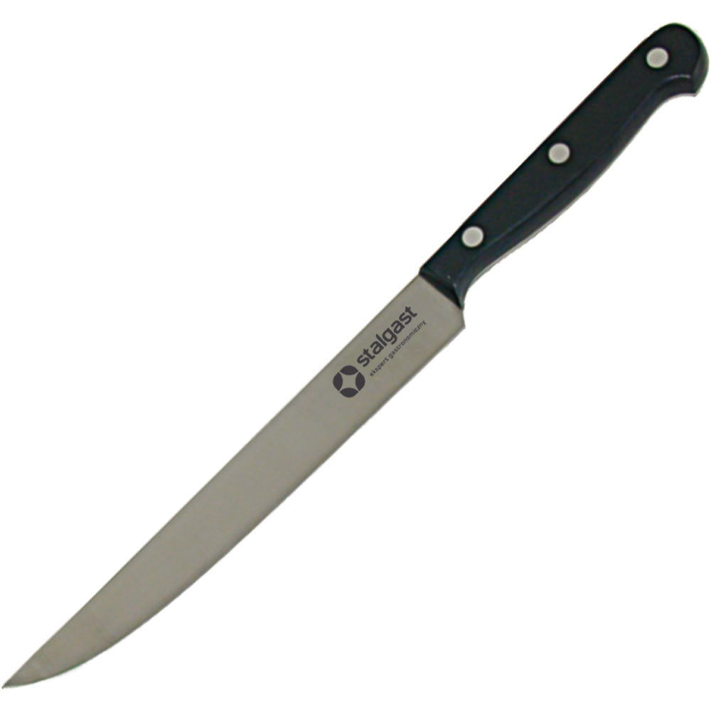 Stalgast Fleischmesser, Edelstahl, Schwarz, Klingenlänge: 200mm
