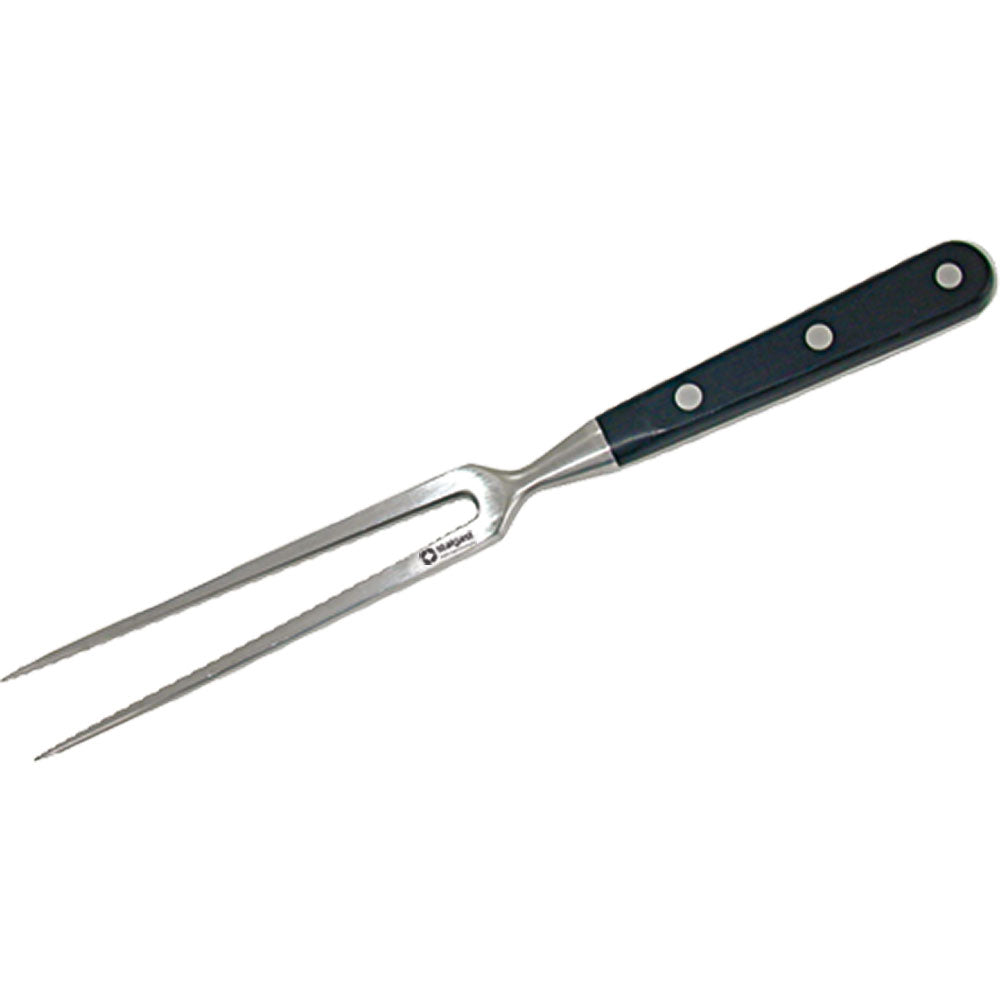 Stalgast Fleischgabel, Edelstahl, Schwarz und Silber, Länge: 180mm