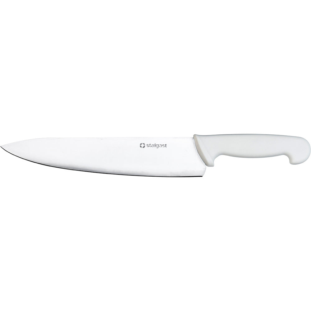 Stalgast Kochmesser (HACCP), Edelstahl, Weiß, Klingenlänge: 250mm