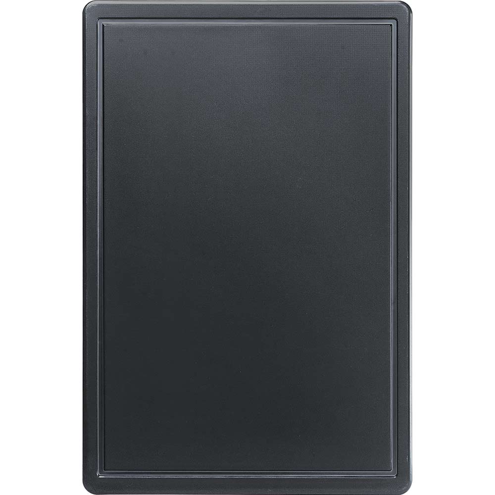 Stalgast HACCP Schneidbrett, Polypropylen, Schwarz, 600x400mm