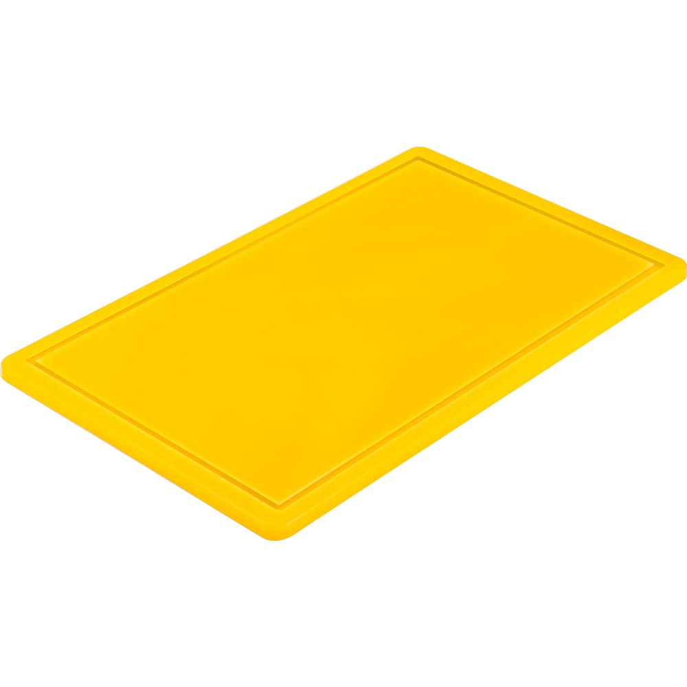Stalgast HACCP Schneidbrett (GN1/1), Polypropylen, Gelb, 530x325mm