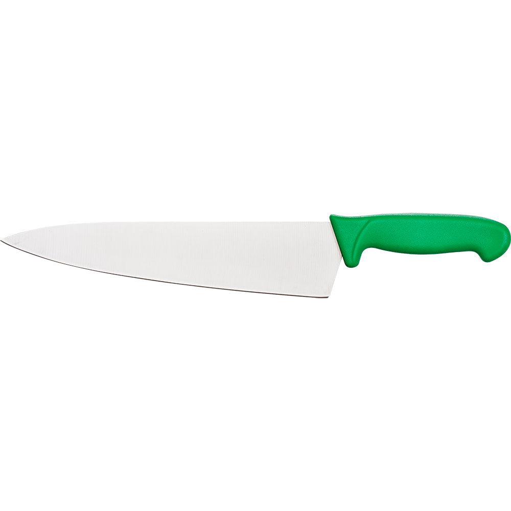 Stalgast Kochmesser Premium, HACCP, Griff grün, Edelstahlklinge, L. 26 cm