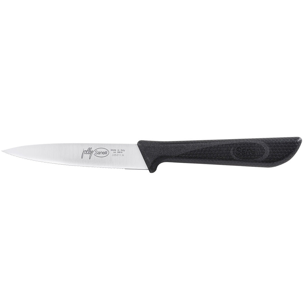 Sanelli Skin Schälmesser (Gezahnt), Edelstahl, Klingenlänge: 110mm