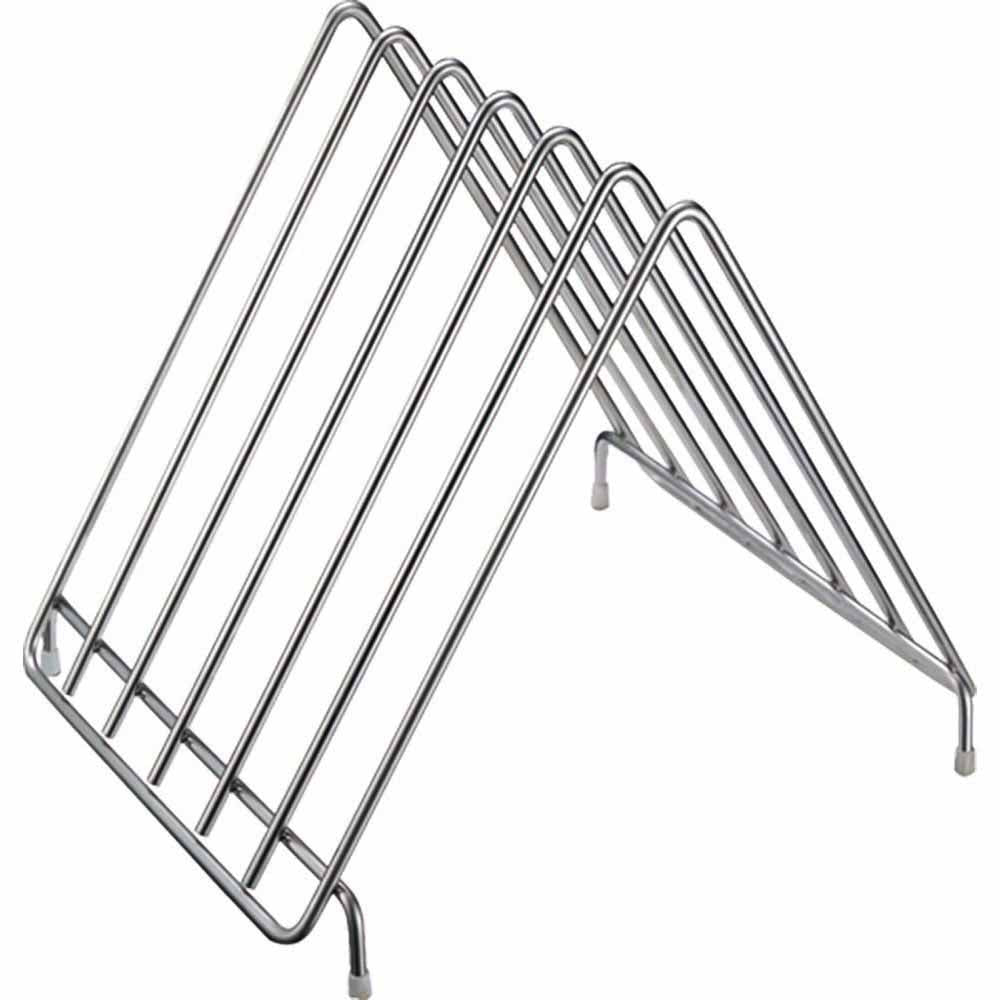 Stalgast Schneidbretthalter (6 Fächer), Edelstahl, Silber, 300x270x270mm