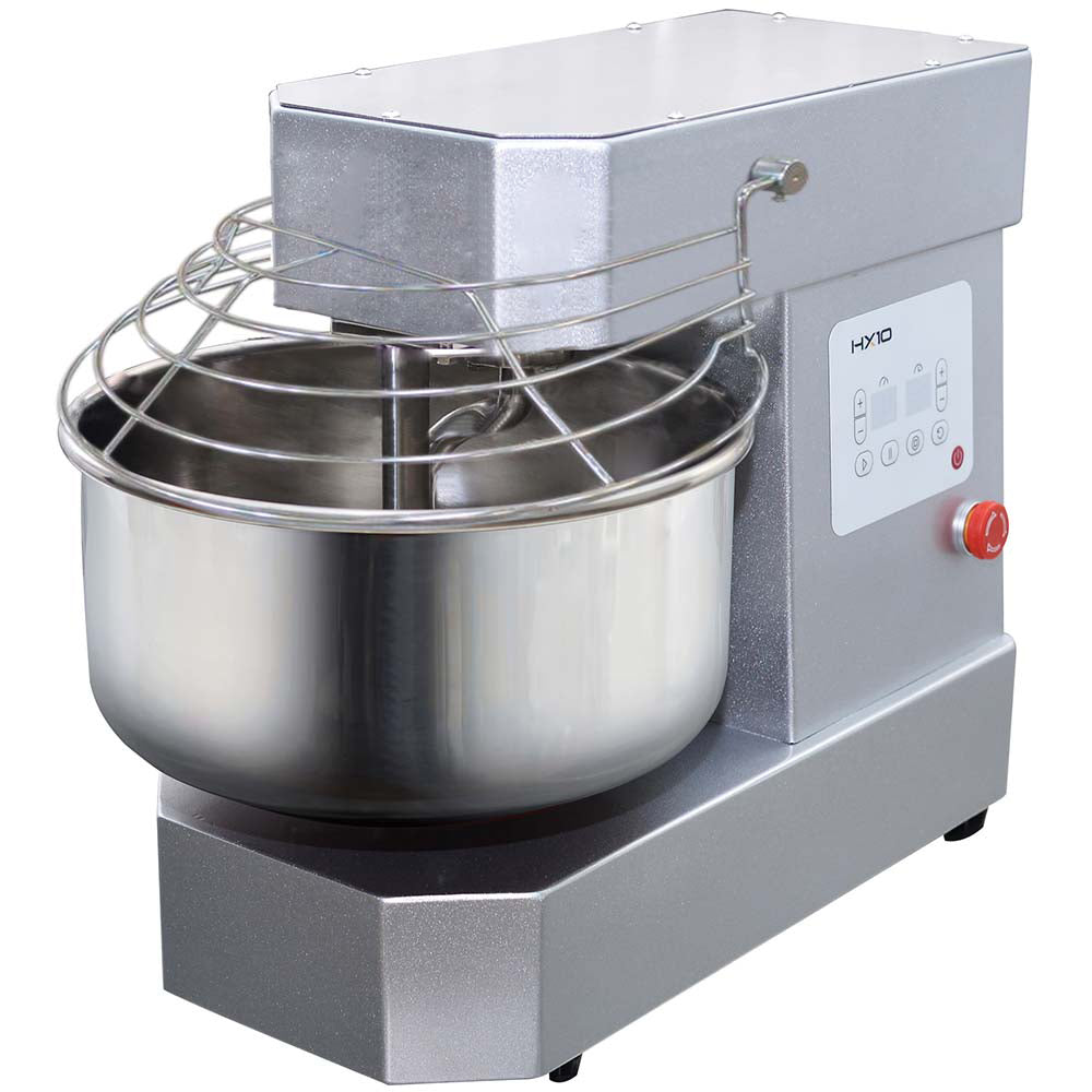 Stalgast Spiral-Teigknetmaschine, automatische Steuerung, 10Liter, 0,75kW, 320x550x440mm