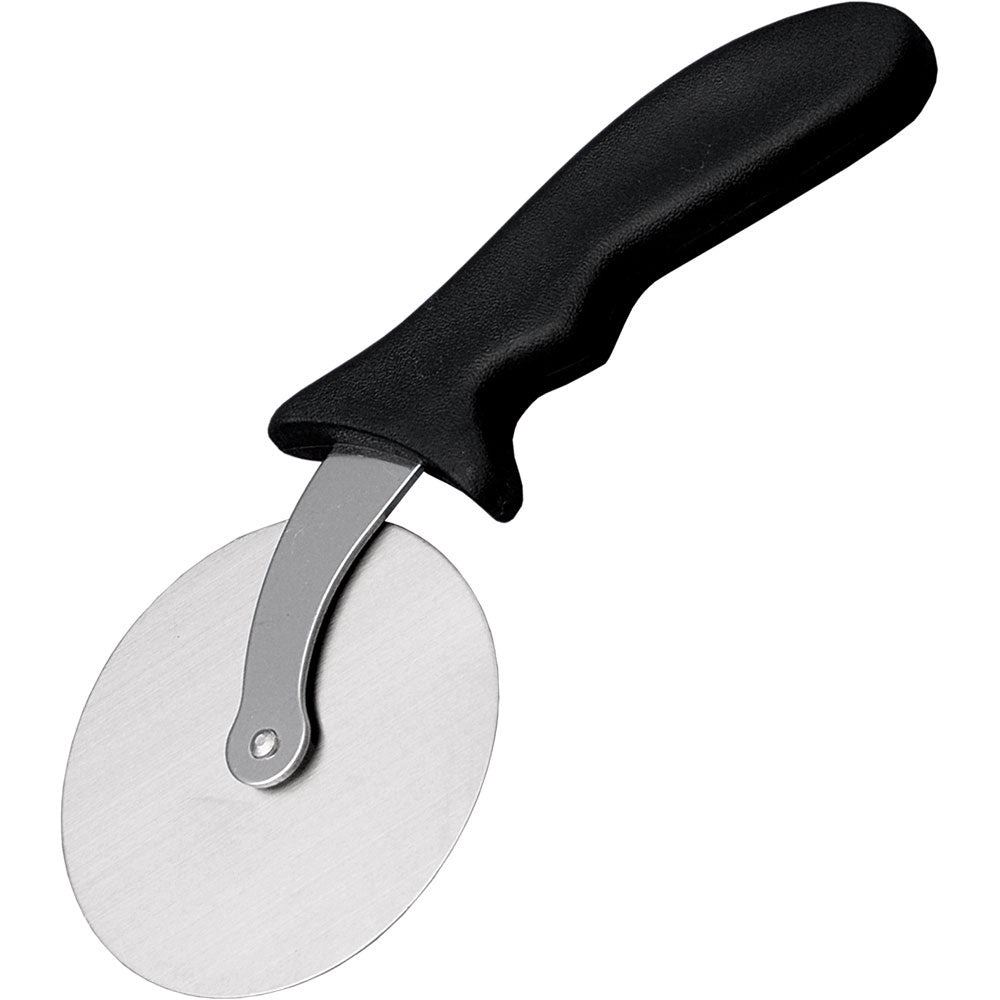 Stalgast Pizzaroller, Edelstahl und Kunststoff, Schwarz und Silber, Durchmesser: 100mm