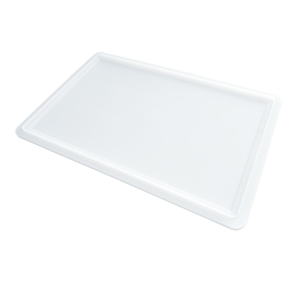 Stalgast Deckel für Pizzaballenbehälter, Polypropylen, Weiß, 600x400x20mm (Passend zu MH109710, MH109713)
