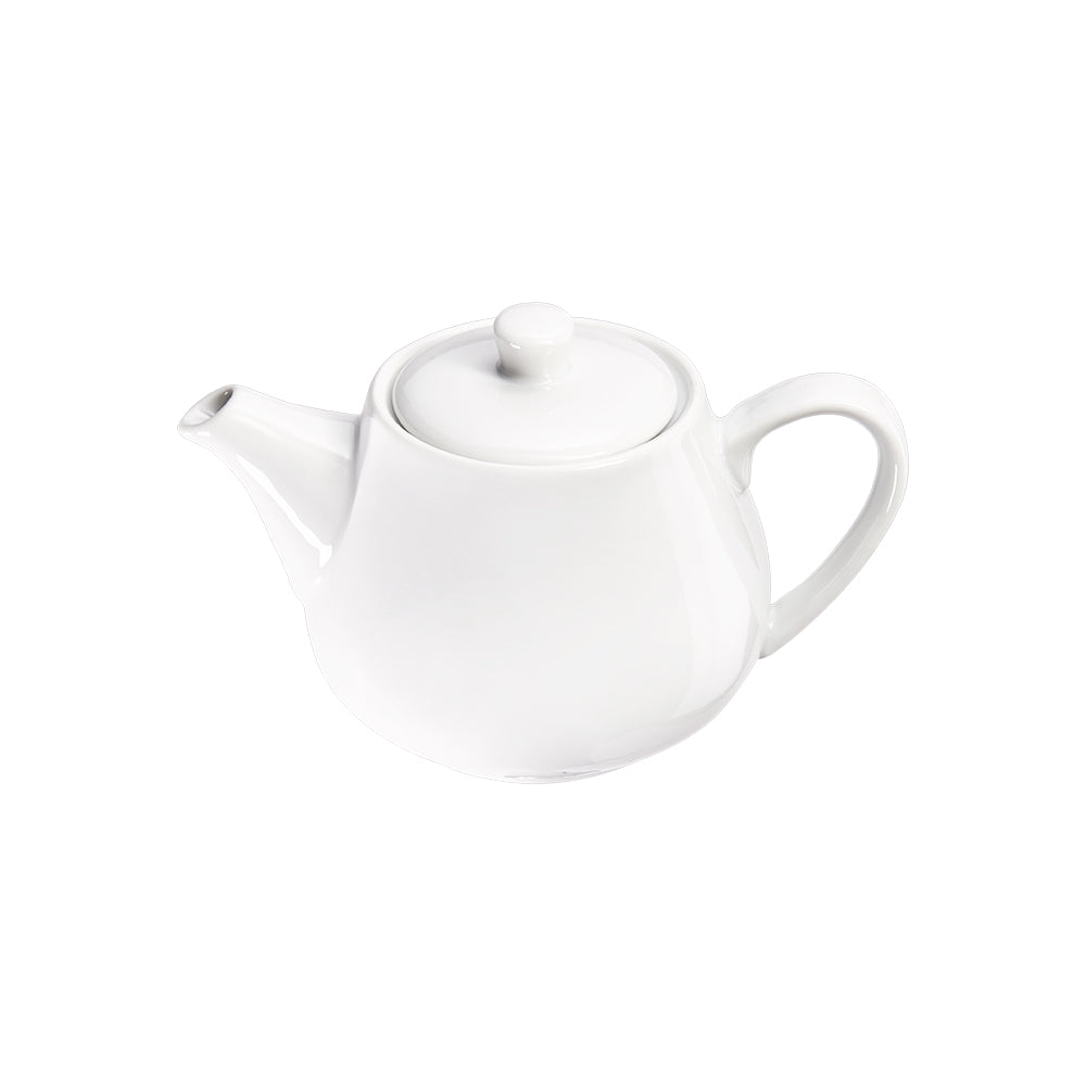 Stalgast Kleines Kännchen, reinweißes Hotelporzellan, Serie Isabell, 0,4 Liter