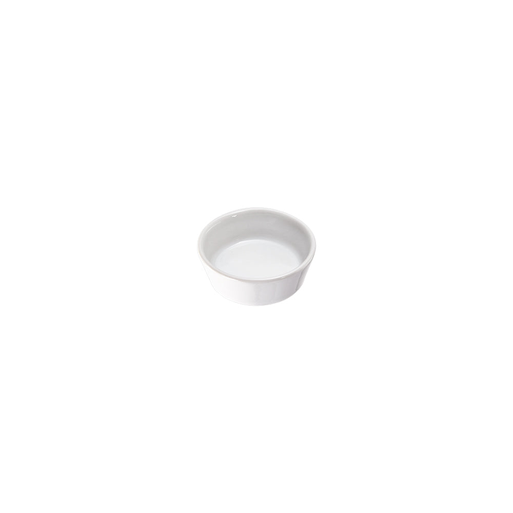 Stalgast Dippschälchen, reinweißes Hotelporzellan, Serie Isabell, Ø 5 mm, 30 ml