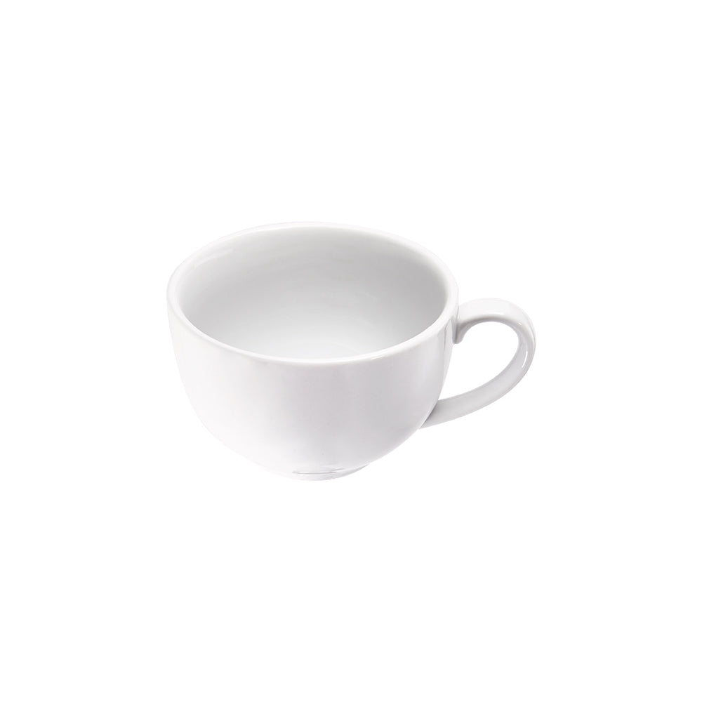 Stalgast Cappuccino-Obertasse, reinweißes Hotelporzellan, Serie Isabell, 260 ml