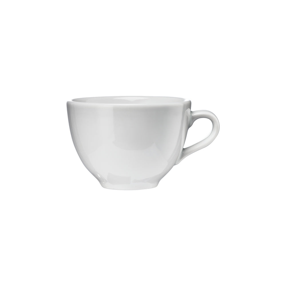 6x Teetasse, Porzellan, Serie: Versailles, Weiß, Inhalt: 200ml