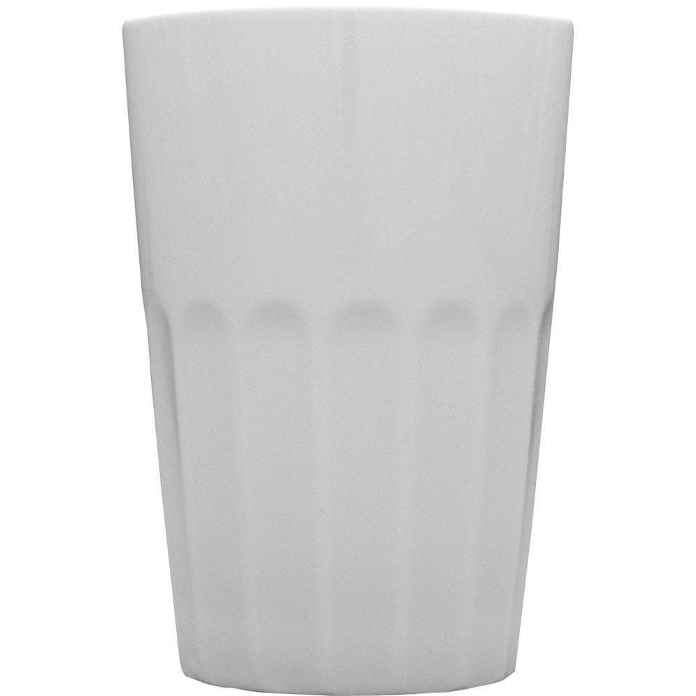 Stalgast 6x Becher, Porzellan, Weiß, Serie Kaszub/Hel, Inhalt: 400ml