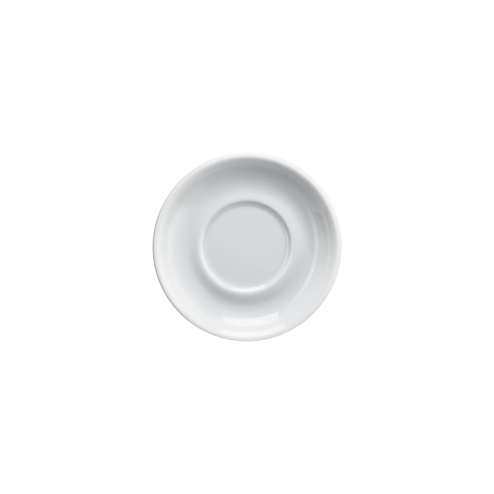 Stalgast 12x Untertasse für Espressotasse (MH108577), Porzellan, Weiß, Serie: Kaszub/Hel, Durchmesser: 120mm