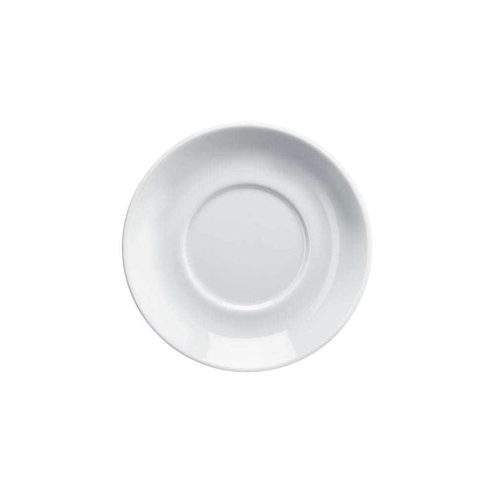 Stalgast 6x Untertasse für Suppentasse (MH108572, MH108573), Porzellan, Weiß, Serie: Kaszub/Hel, Durchmesser: 160mm