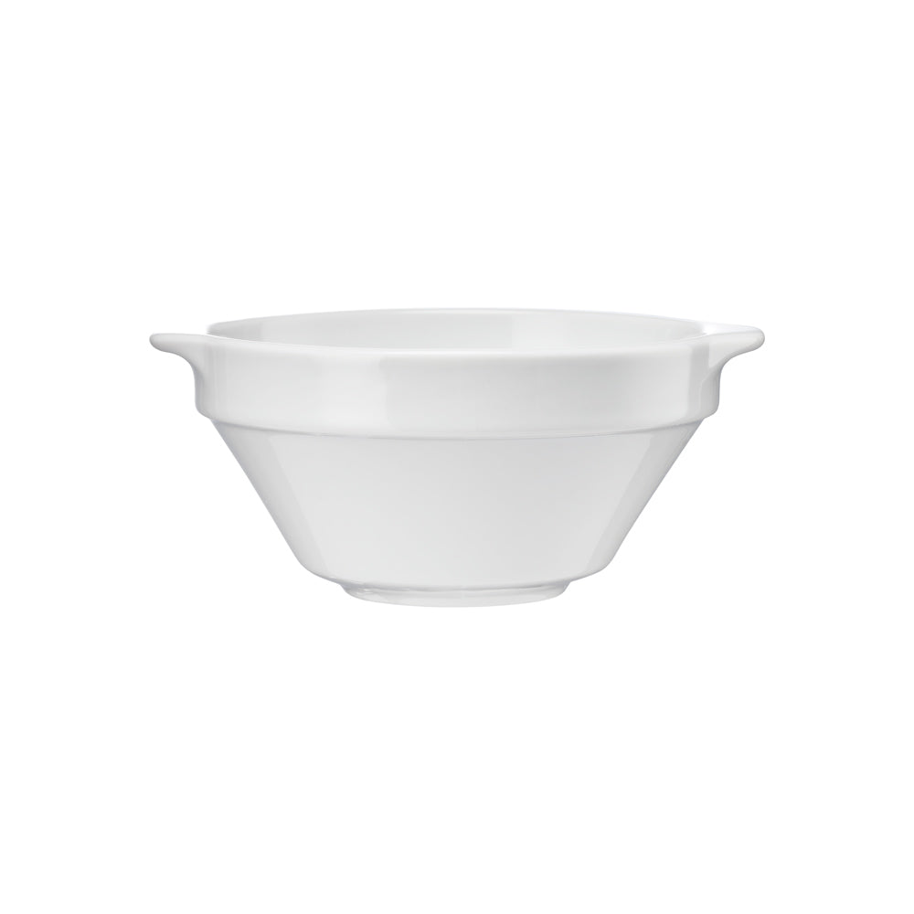 Stalgast 6x Suppentasse, Porzellan, Weiß, Serie: Kaszub/Hel, Inhalt: 320ml