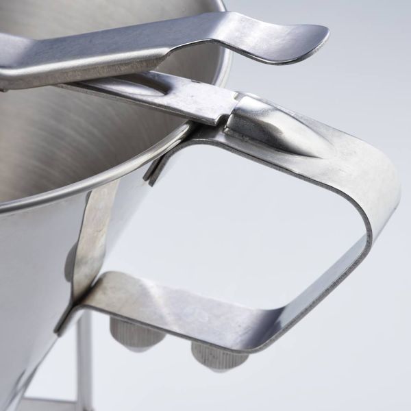 Stalgast Fondanttrichter (mit Dosierhebel), Edelstahl, Silber, Inhalt: 2L, Durchmesser: 20cm