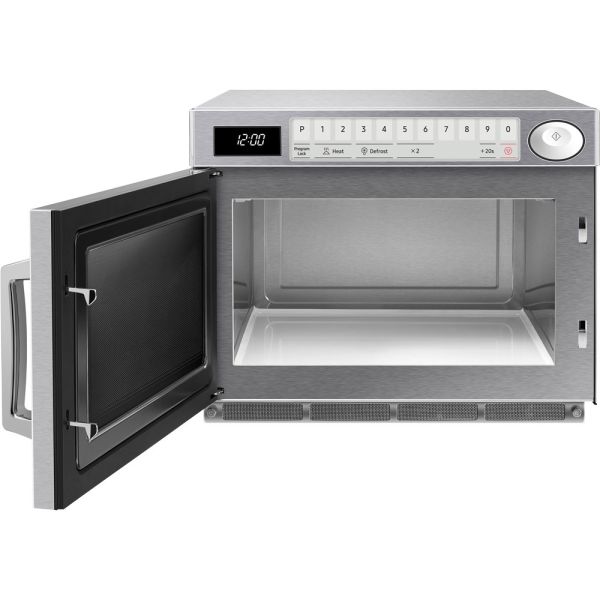 Samsung Mikrowellenherd (Digital), Edelstahl, Silber, 1850W, 230V, 464x597x368mm