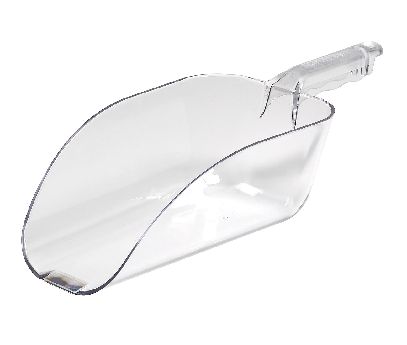 Cambro Camwear® Polycarbonat Schaufel, für 1814 gramm Inhalt, durchsichtig, 6 Stück im Karton - SCP64CW135