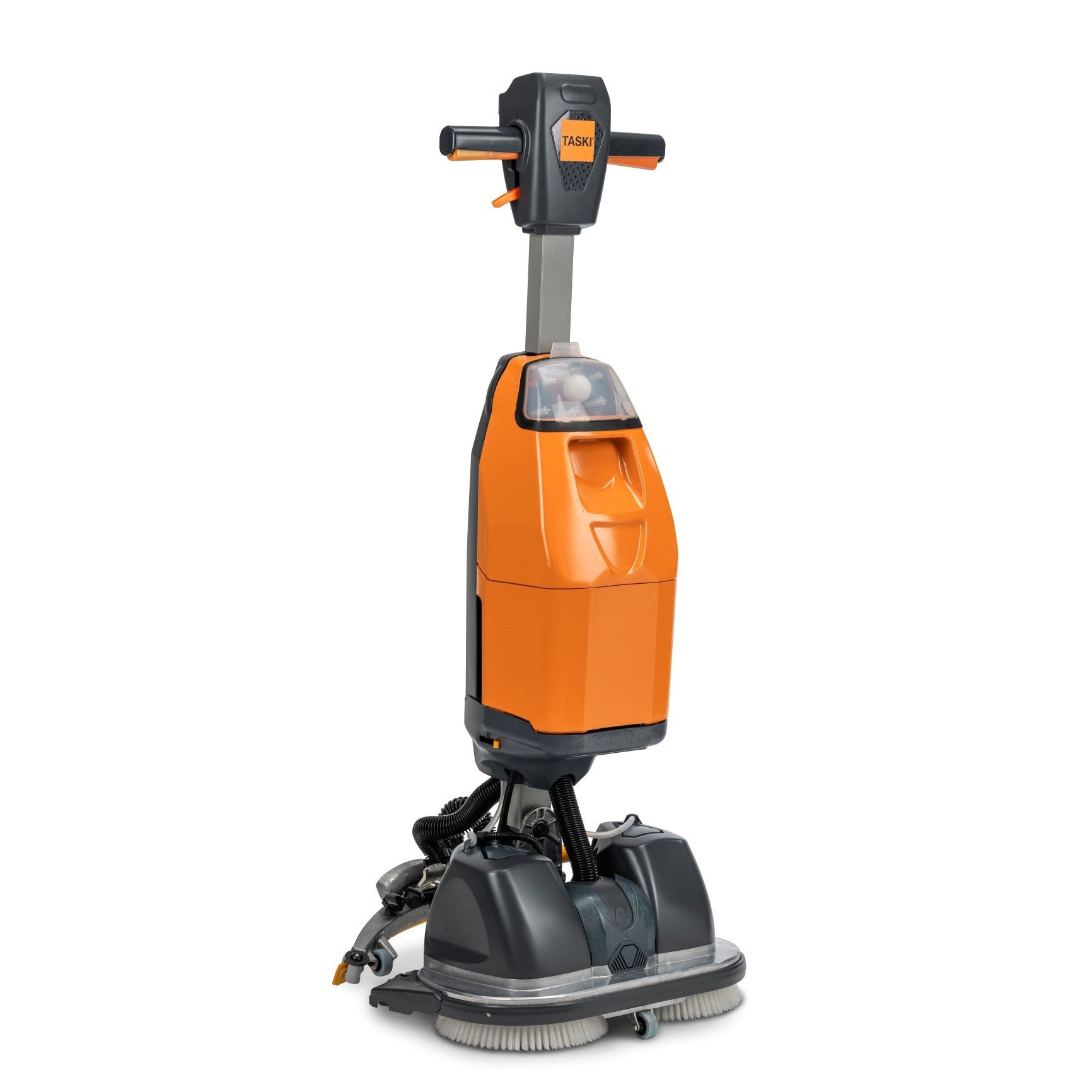 Scheuersaugmaschine TASKI swingo 250µicro inkl. Starter Kit-Set, Orange und Grau, 450x520x1200cm